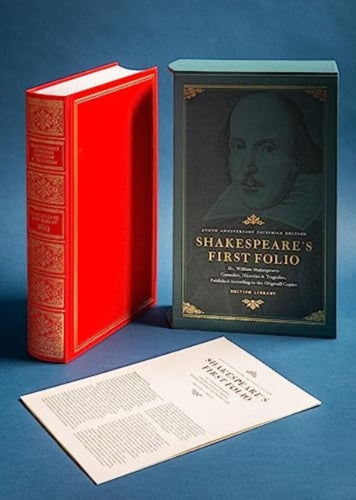 Shakespeare's First Folio : (400th Anniversary Facsimile)-9780712354295