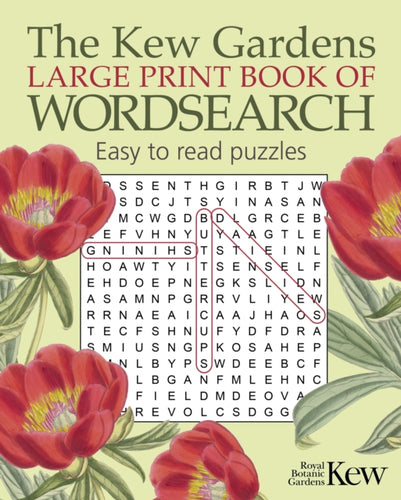 The Kew Gardens Large Print Book of Wordsearch-9781398891784
