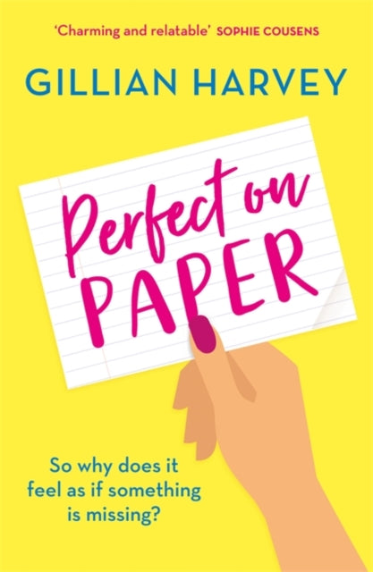 Perfect on Paper-9781409191896