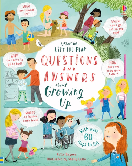 Lift-the-flap Questions and Answers about Growing Up-9781474940122