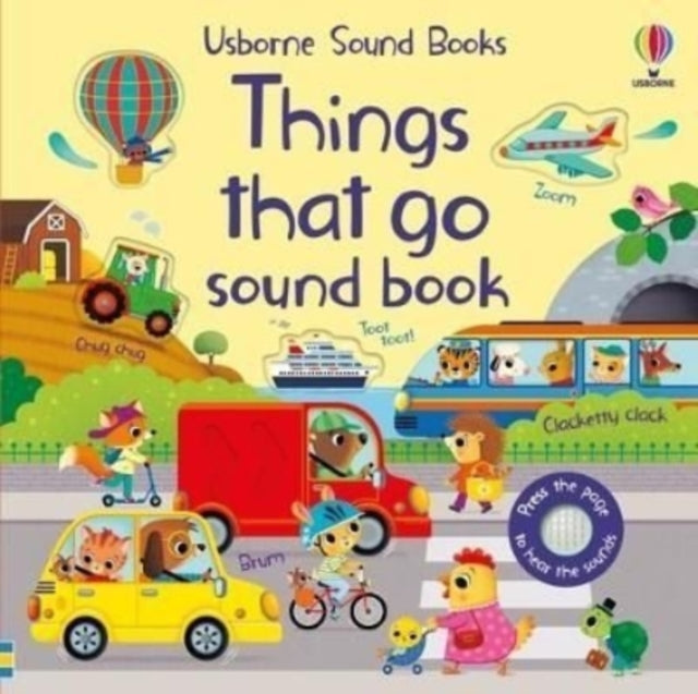 Things That Go Sound Book-9781474990707