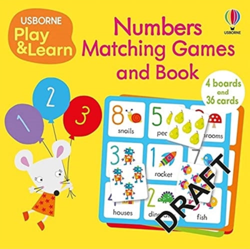 Numbers Matching Games and Book-9781474998130