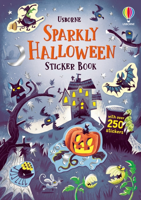 Sparkly Halloween Sticker Book : A Halloween Book for Kids-9781803700892