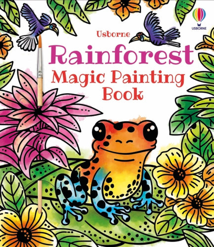 Rainforest Magic Painting Book-9781803701226