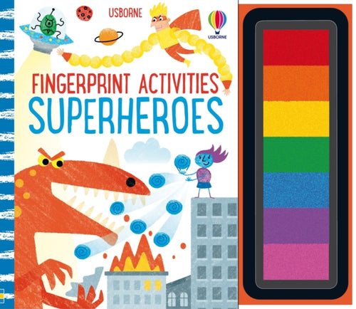 Fingerprint Activities Superheroes-9781803705101
